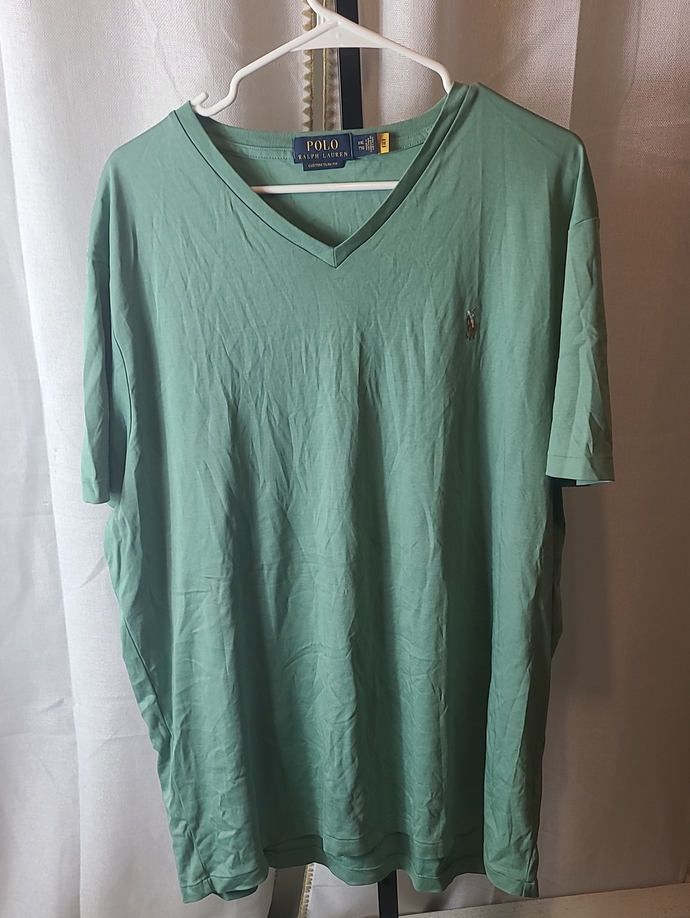 Polo Ralph Lauren Custim Slim Fit V-Neck T-Shirt XXL